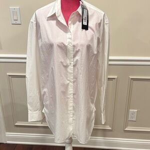 Nili Lotan Crisp White Dress Shirt. Brand new with tags!